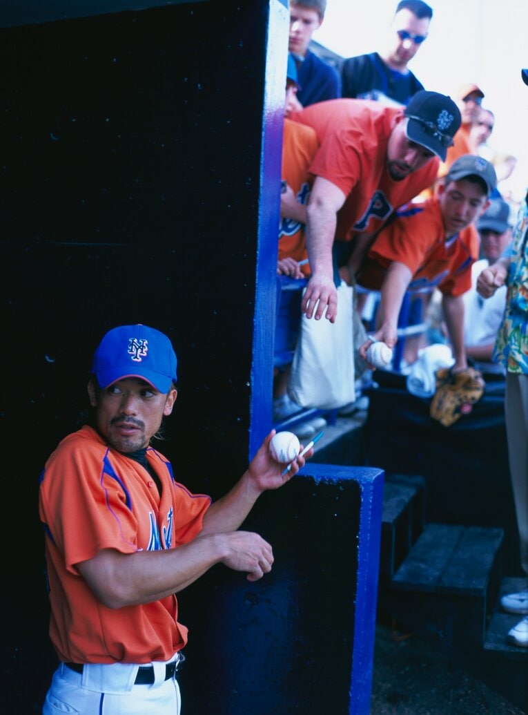 2007年、メッツ時代　©Naoya Sanuki