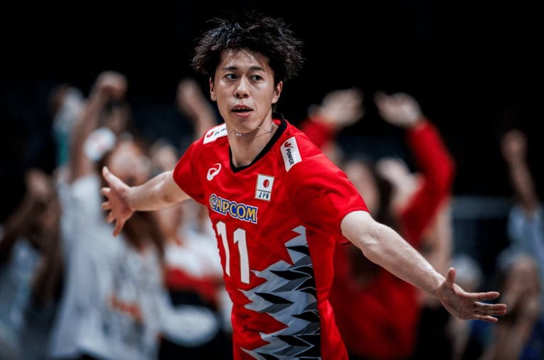 富田将馬（VNLアルゼンチン戦）©︎Volleyball World
