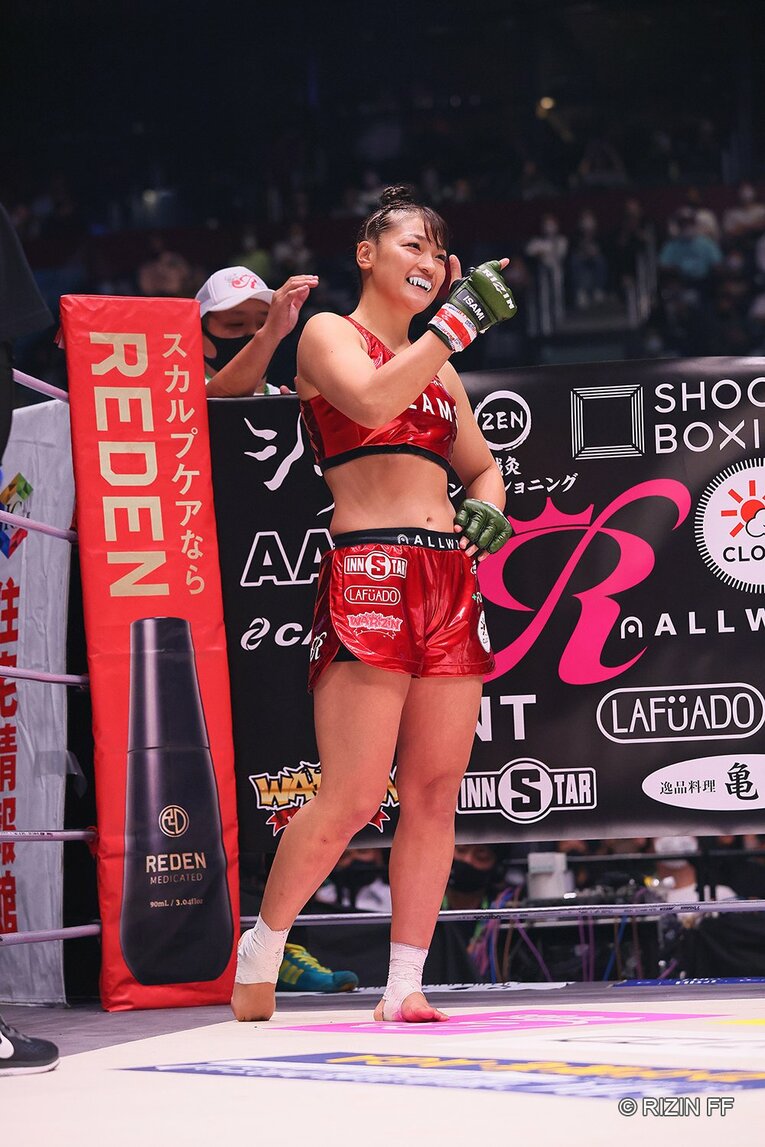 RENAvs山本美憂　©RIZIN FF