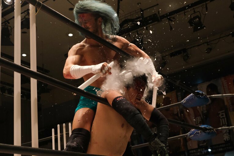 大日本・新エースの“覚悟” ドリュー・パーカーのデスマッチ愛「痛いけど頑張る、まだやれる…」野村卓矢は「ストロングBJが最強だ」(16)