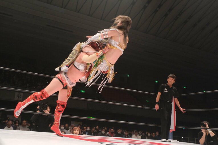 1月23日のスターダム大阪大会の様子　©Norihiro Hashimoto