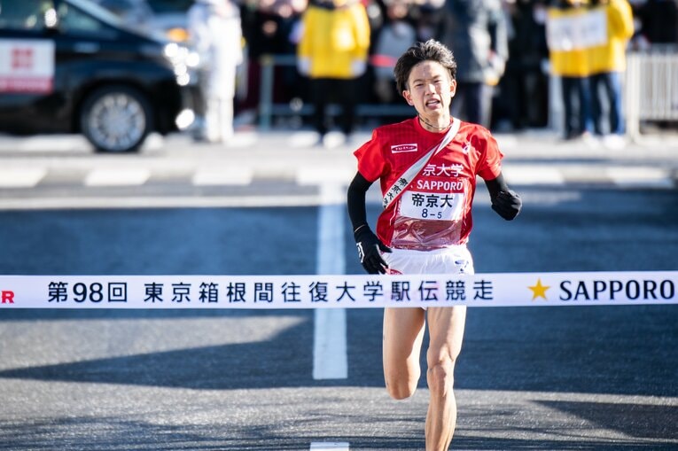 帝京大の細谷翔馬。今年の箱根駅伝5区では区間賞を獲得している　©Nanae Suzuki