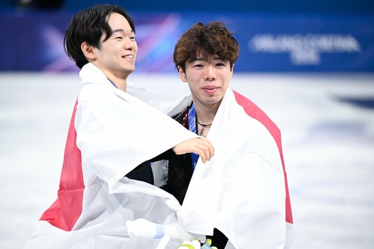 マリニンがまさかの敗戦となった男子フリー【スワイプするとそのほかの写真もご覧になれます】　©Asami Enomoto／JMPA