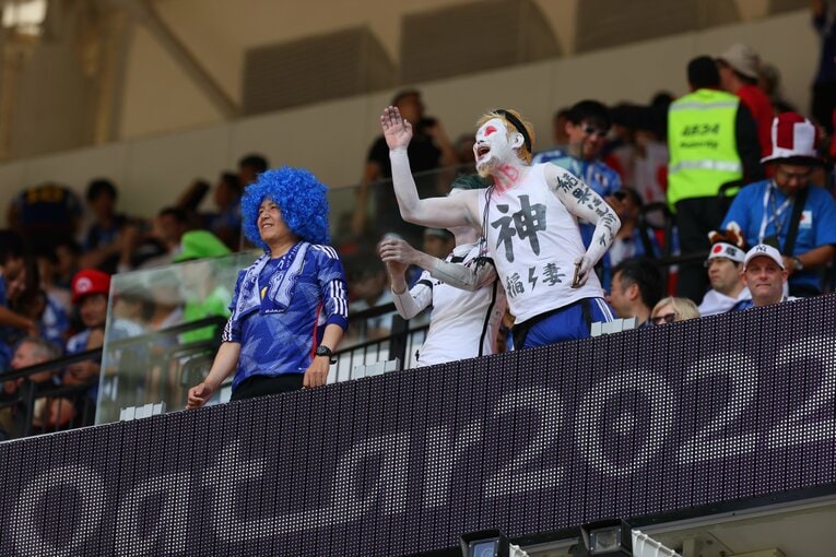 サポーター　©Kaoru Watanabe/JMPA