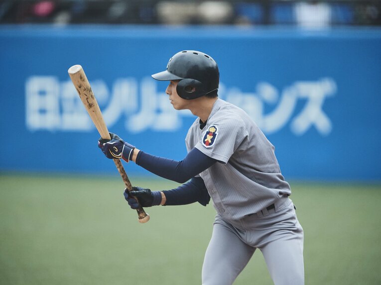 打席シーン ©Yuki Suenaga