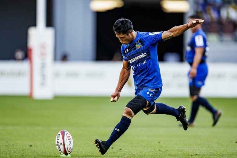 埼玉ワイルドナイツ・SO山沢拓也　©︎Kiichi Matsumoto