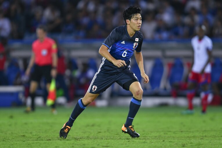 2017年ハイチ戦　©︎Takuya Sugiyama／JMPA