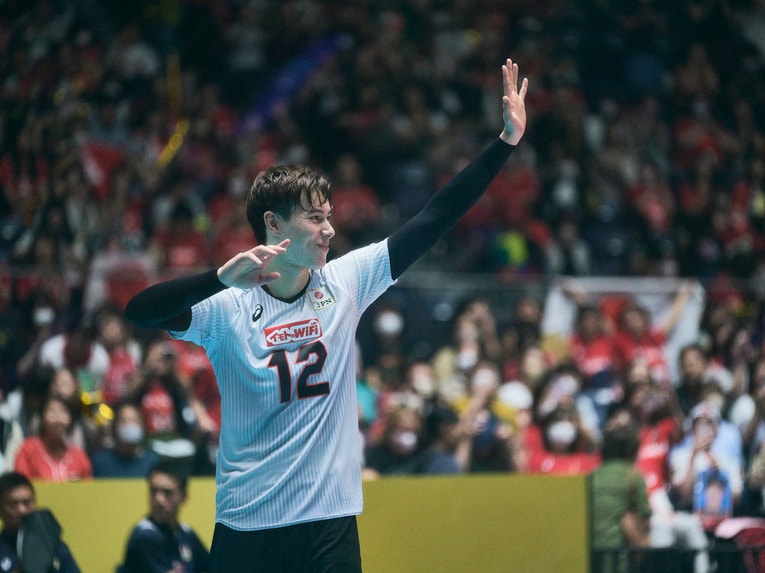 高橋藍　©︎Yuki Suenaga