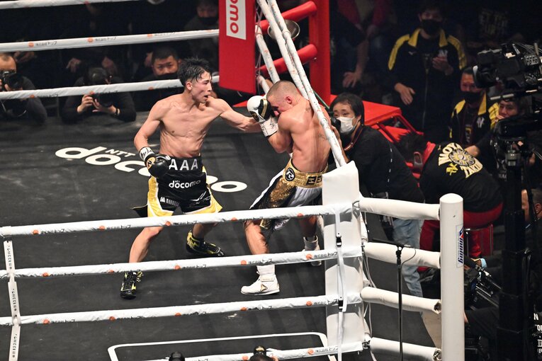 2022年12月13日／ポール・バトラー戦（WBA・WBC・IBF・WBO世界バンタム級王座統一戦）©Naoya Sanuki