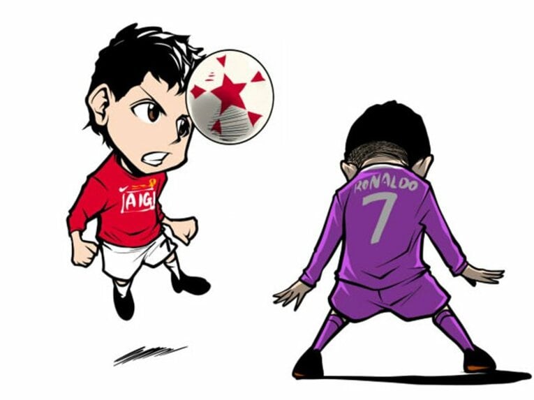 クリスティアーノ・ロナウド ／ photograph by Junsei Chida