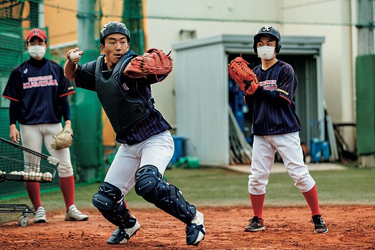 國學院久我山の練習風景　©︎Kiichi Matsumoto
