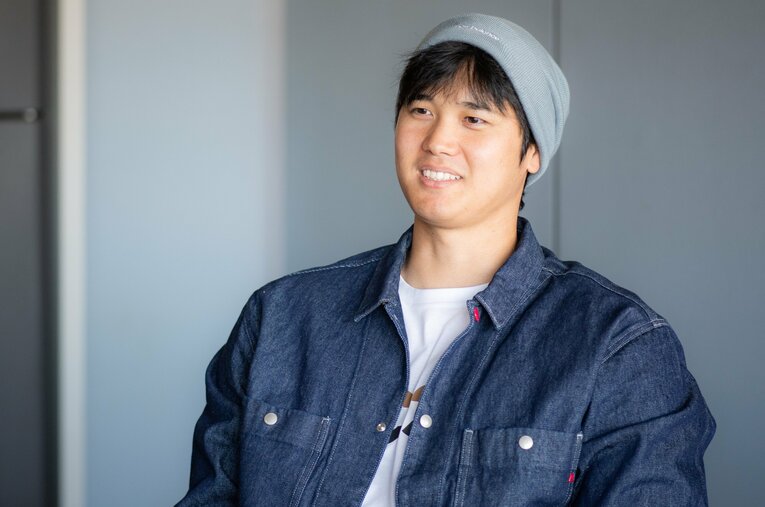 結婚を発表した大谷翔平がNumber本誌の独占インタビューに応じてくれた（写真は2023年2月に撮影）　©Nanae Suzuki