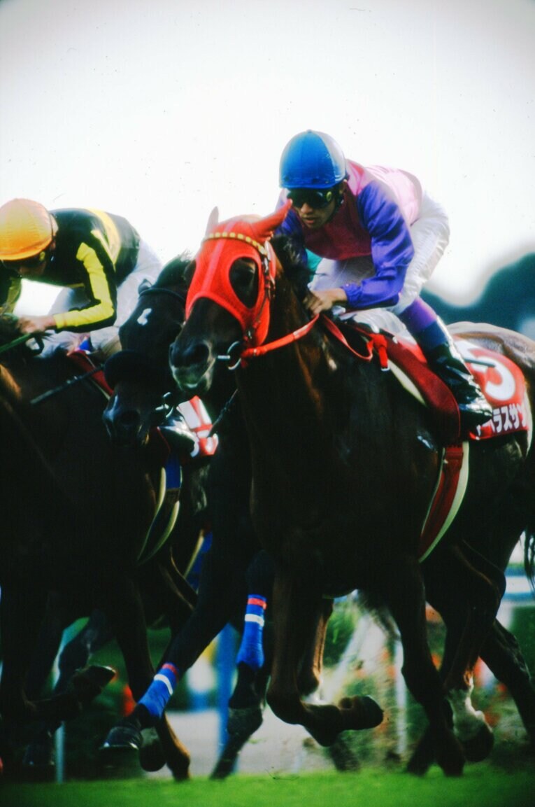 1996年京都大賞典、マーベラスサンデー　©Keiji Ishikawa