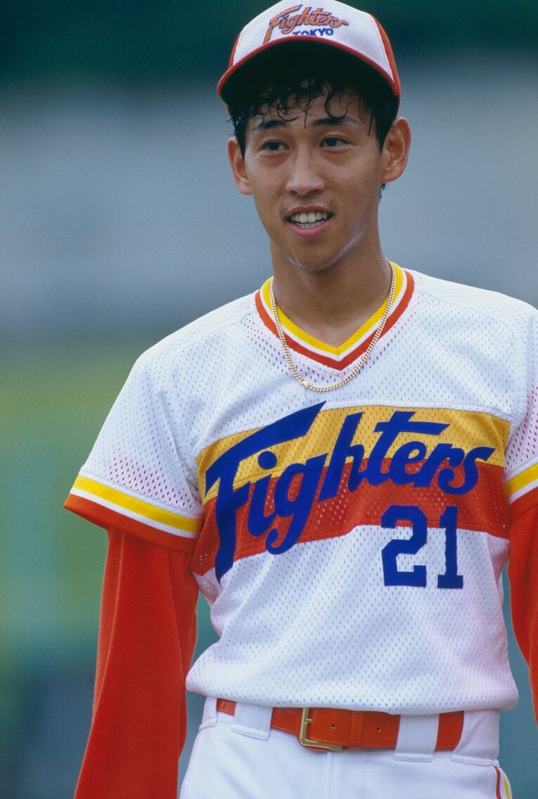 80年代末から90年代を駆け抜けた細身のエースの姿は多くのファンの心に刻まれている　©Makoto Kemmisaki