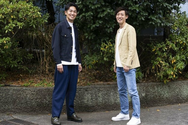 箱根駅伝２区のデッドヒートから自他ともに認めるライバルとなった相澤晃（左）と伊藤達彦 ／ photograph by Tomosuke Imai