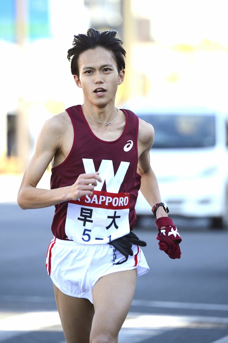 大迫傑　第90回箱根駅伝 ／ photograph by Asami Enomoto