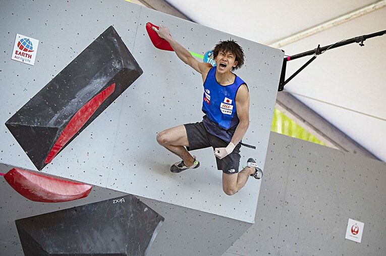 W杯初優勝を果たし、シーズン総合でも3位に入った緒方良行。神奈川大4年のホープだ。 ／ photograph by Ryusuke Fujieda
