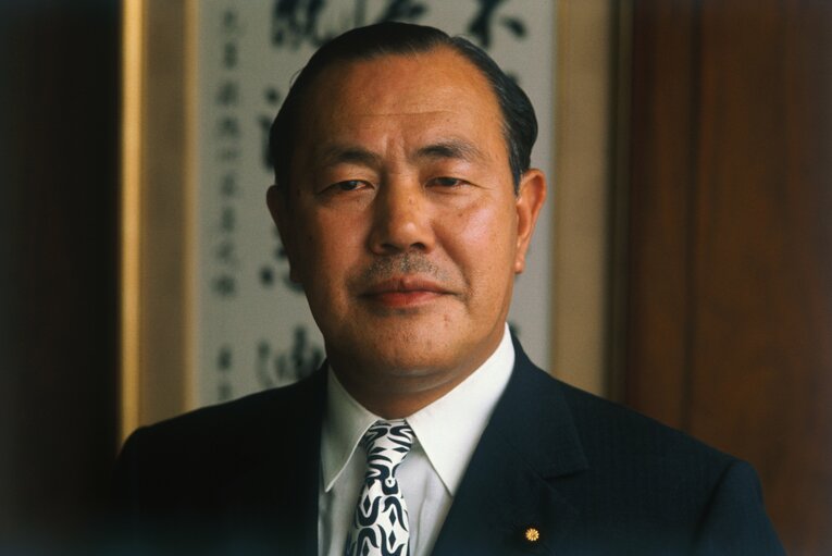 当時の田中角栄©Getty Images