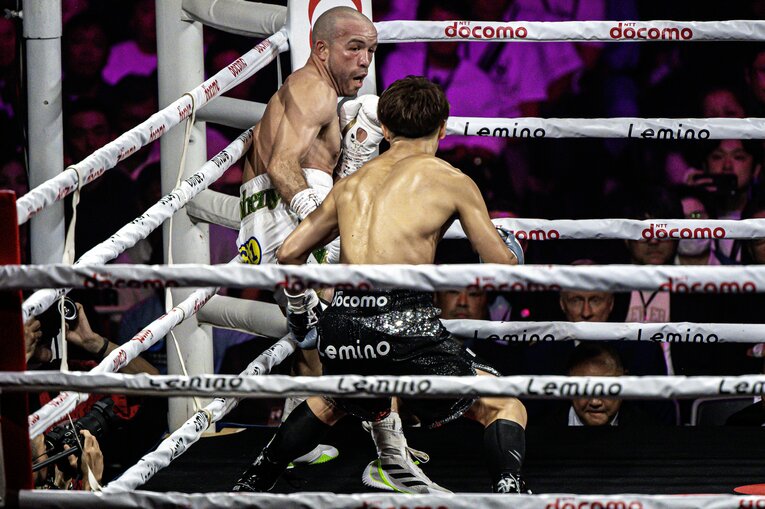 井上尚弥vs.TJ・ドヘニー。2024年9月3日、有明アリーナ　©Takuya Sugiyama