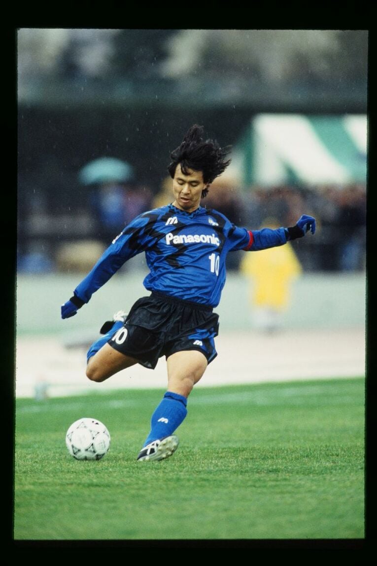 直接FKでゴールを決めることも ／ photograph by J. LEAGUE