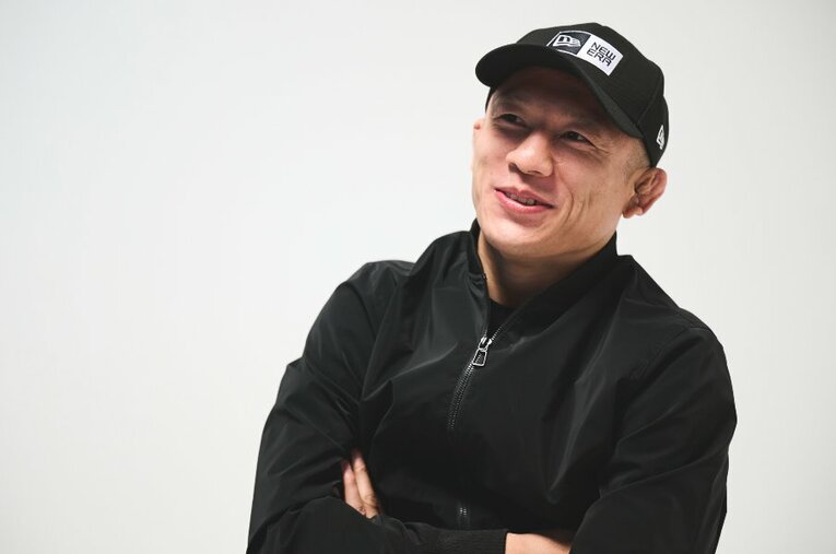 Bellatorバンタム級ワールドGP準々決勝でパッチー・ミックスに敗れ、格闘家人生で初の連敗を喫した堀口恭司。再び這い上がることを力強く語った ／ photograph by Yuki Suenaga