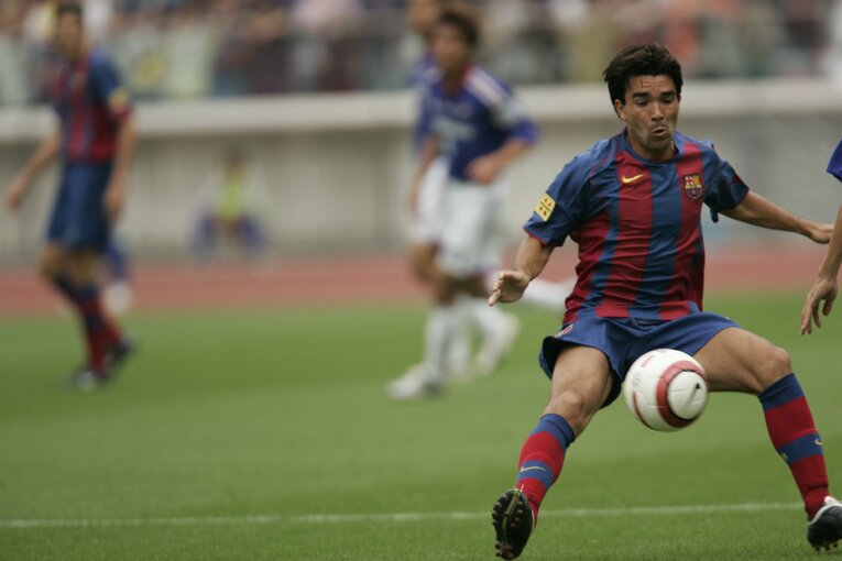 バルサ時代のデコ（2005年）©Takuya Sugyama