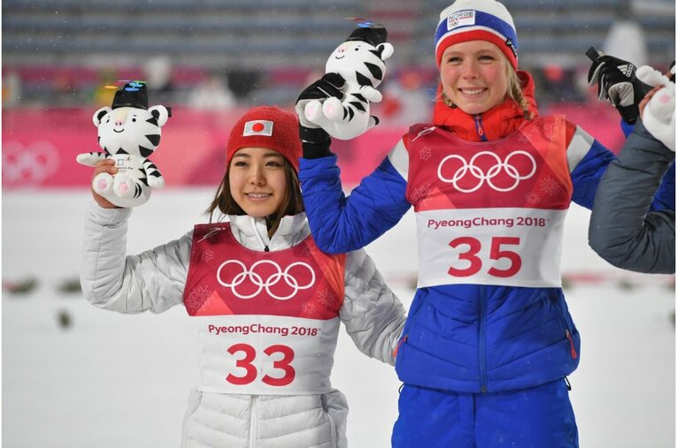 平昌五輪時の高梨沙羅©Asami Enomoto/JMPA