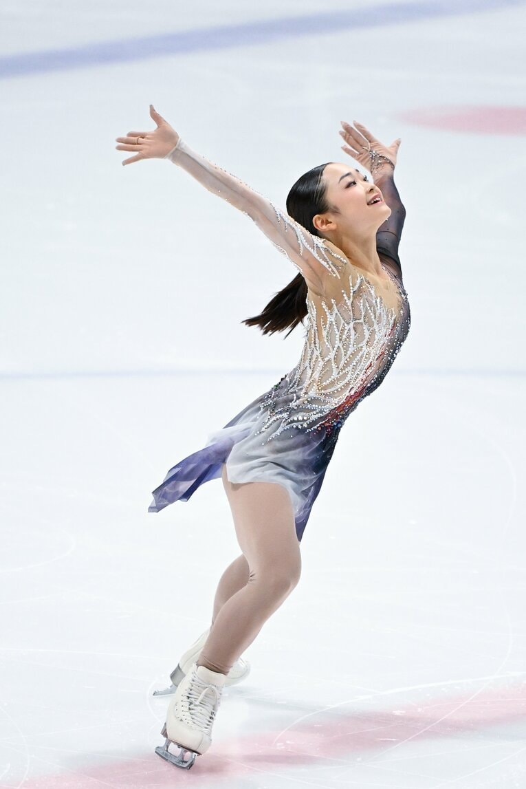 木下グループ杯、島田麻央のSP演技　©️Asami Enomoto