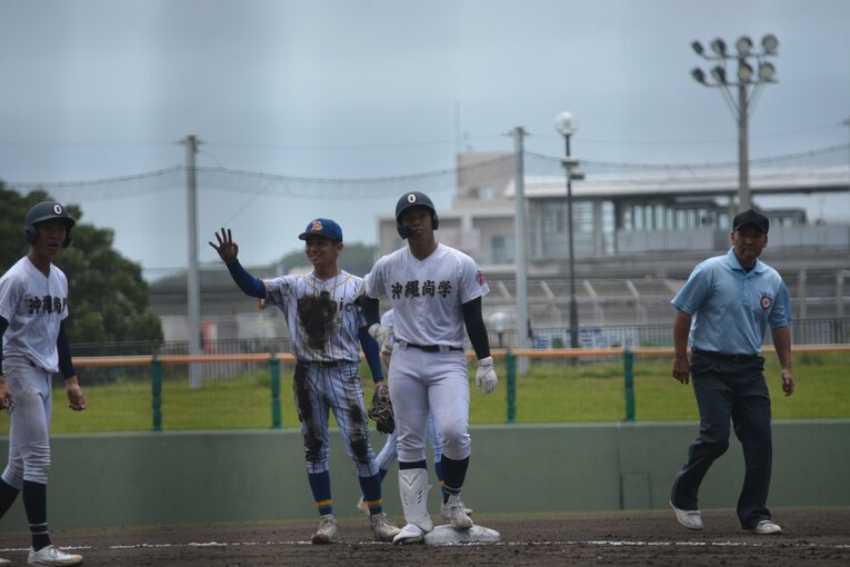 末吉は打っても4打点とチームを牽引した　©Takarin Matsunaga