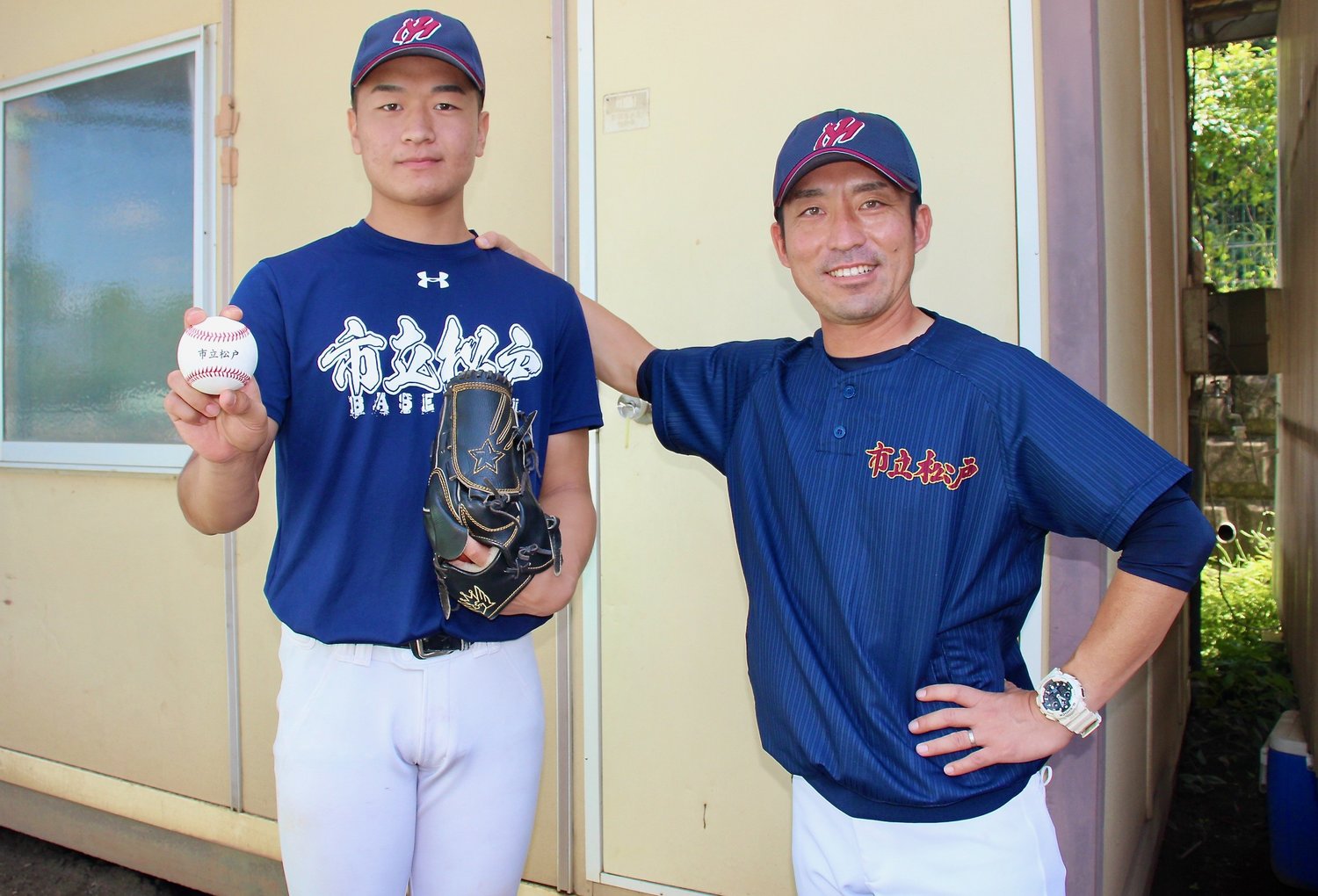 朝隈監督に投手としての才能を見出された瀧本　©︎Yu Takagi