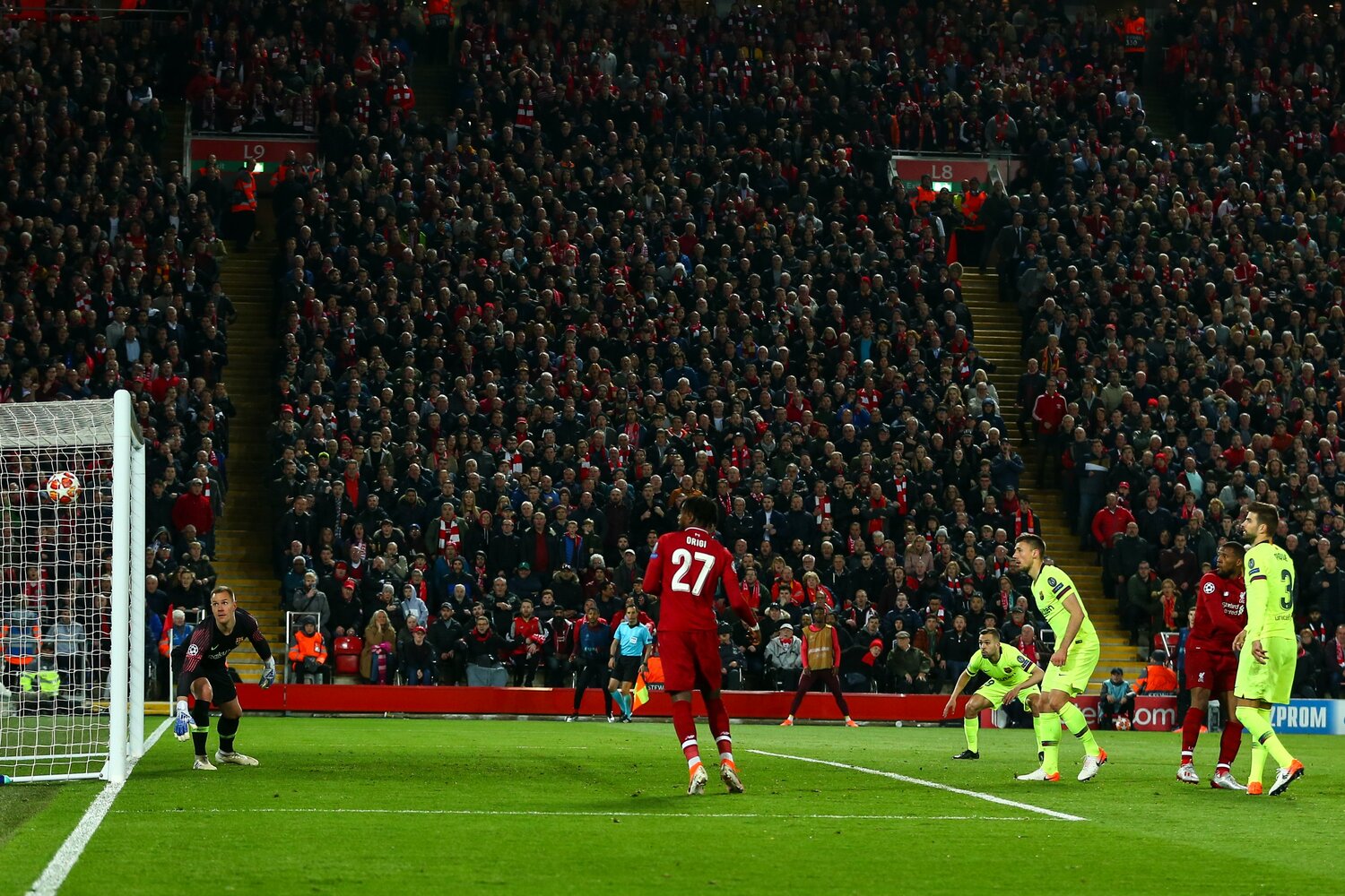 オリジの決勝ゴール　©Getty Images