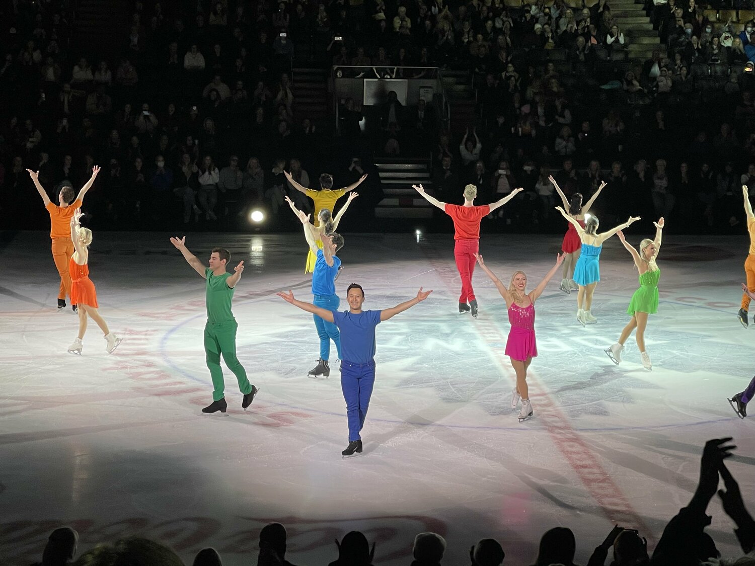 5月5日の「スターズオンアイス」カナダに出演したパトリック・チャン氏ら　©Akiko Tamura