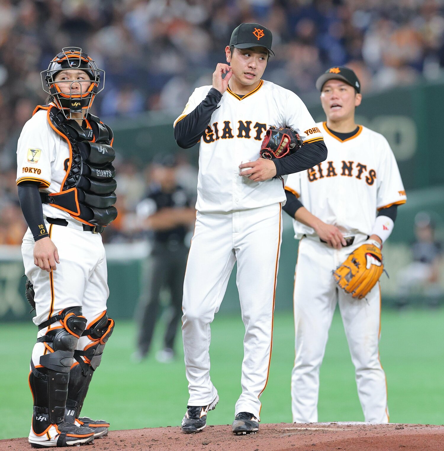 オープン戦の最終登板となった23日のロッテ戦では5回途中で降板するも手応えをつかんだという石川 ©︎SANKEI SHIMBUN