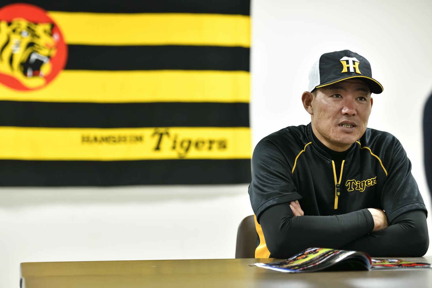 PL学園の後輩である中川にエールを送り続けたという福留孝介（19年阪神時代）©︎Takashi Shimizu