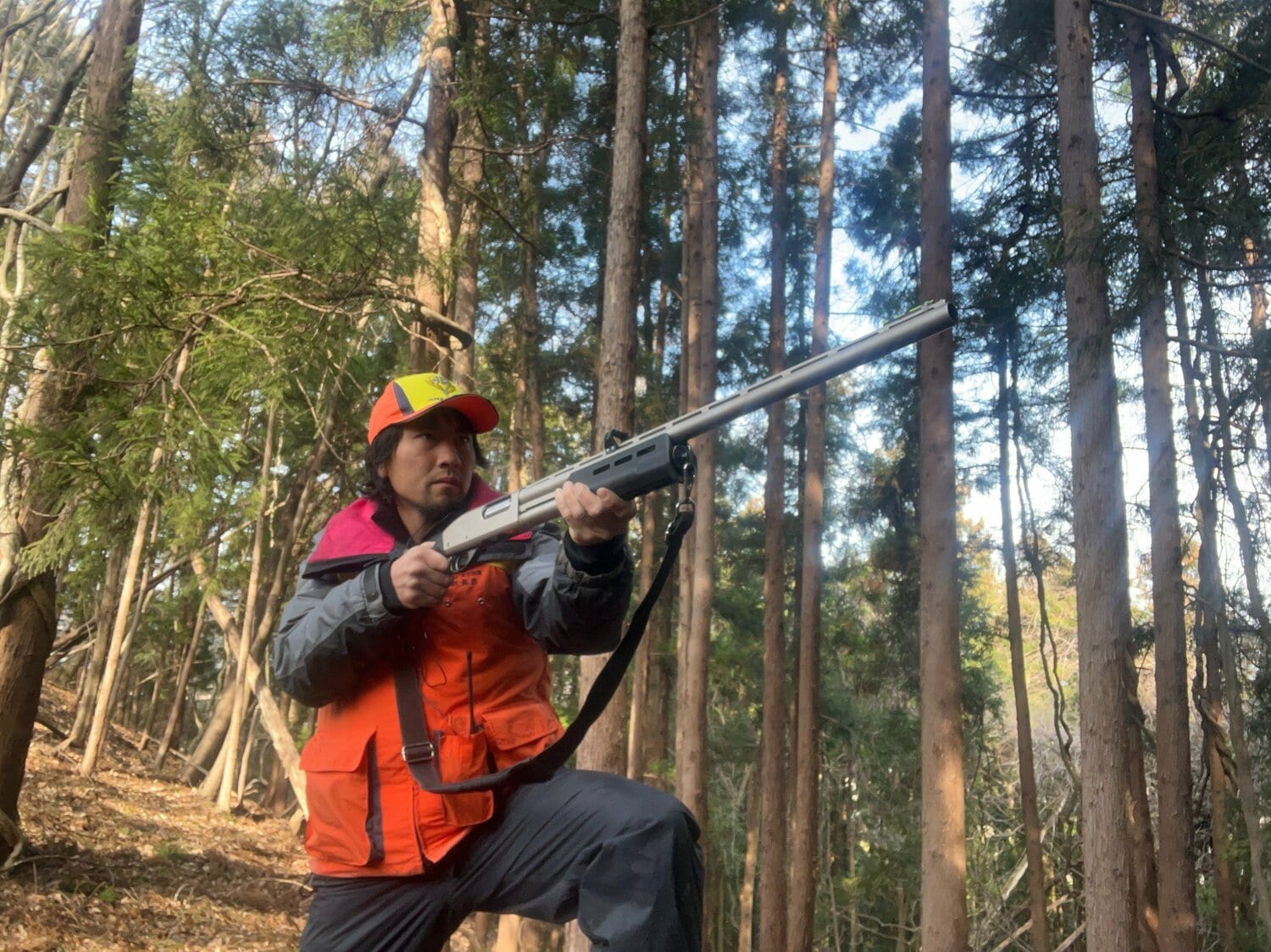 猟友会、鳥獣被害対策実施隊として狩猟も行う　©本人提供