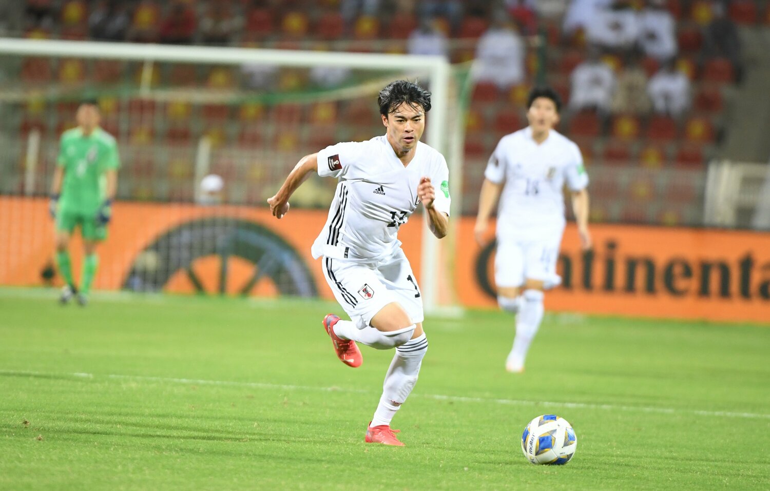 三笘薫の存在がチーム全体に好影響を与えた　©JFA