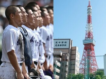 甲子園準優勝の関東一が実は初戦で“負けかけて”いた!? 「世紀の番狂わせ」目前だった偏差値65「港区ナゾの中高一貫校」の正体とは？＜Number Web＞ photograph by (L)Hideki Sugiyama、(R)Nanae Suzuki