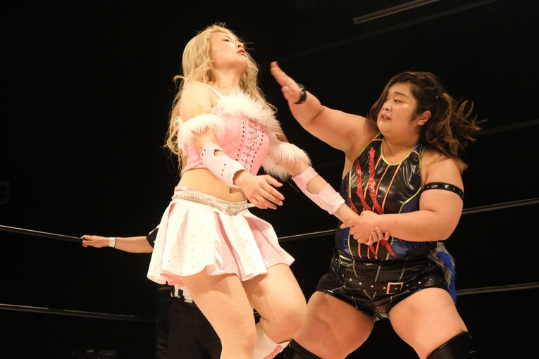 2022年3月のプロレスデビュー戦　©Norihiro Hashimoto