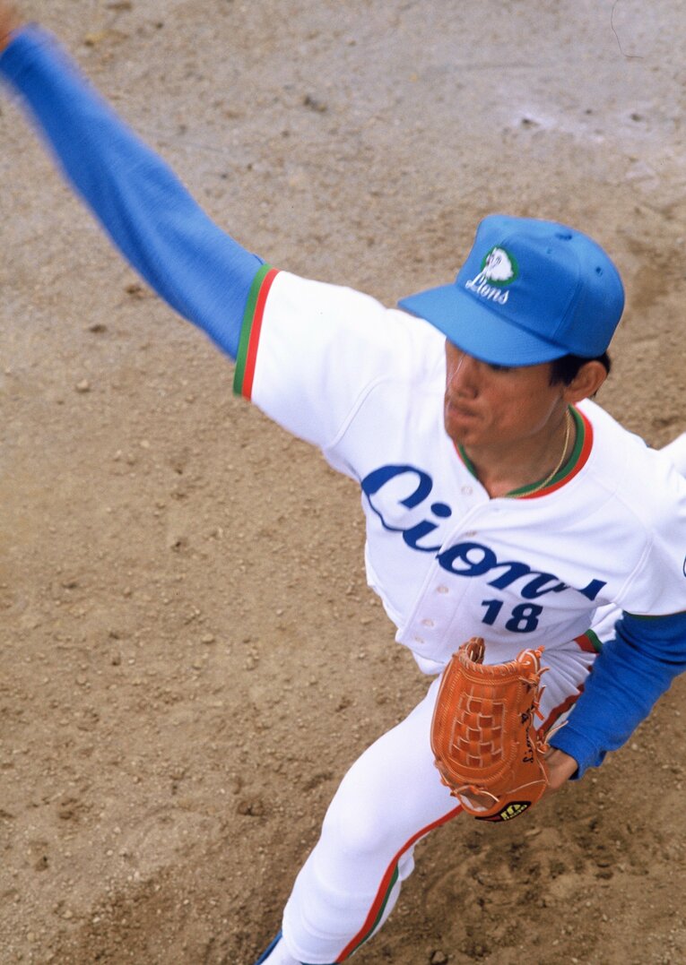 8位　郭泰源1989年 ©Naoya Sanuki