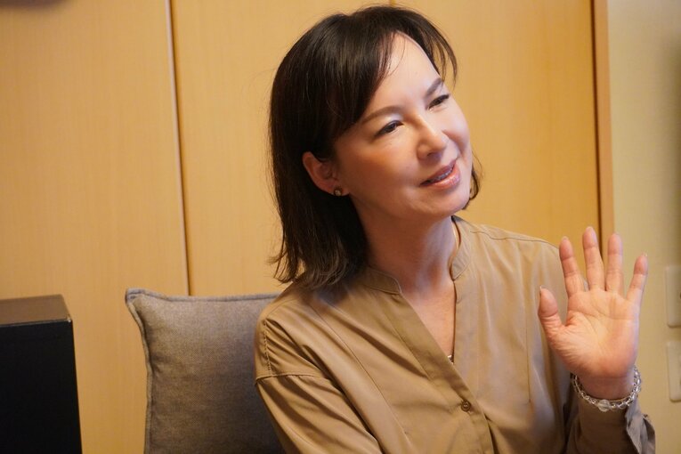 インタビューに応じていただいた母・三恵子さん