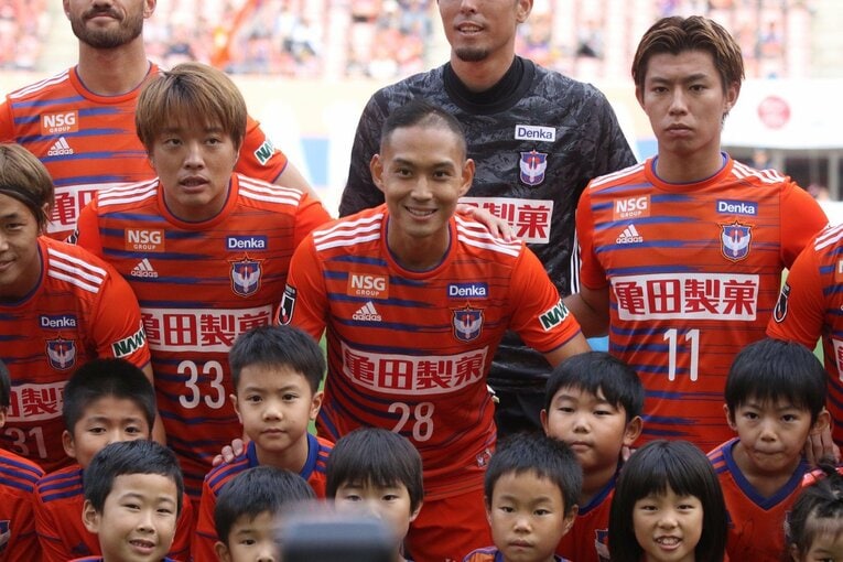 2019年10月5日、J2第35節の鹿児島ユナイテッドFC戦　©︎Takahito Ando