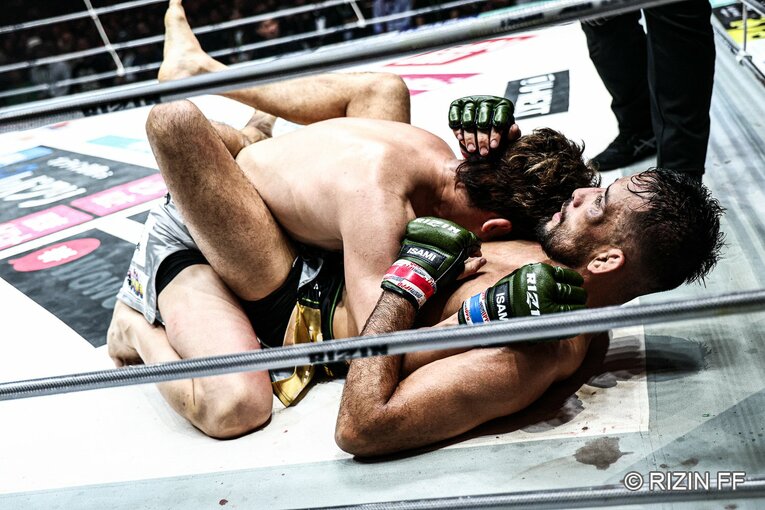 『超RIZIN.4』朝倉未来vs.クレベル・コイケ　©RIZIN FF