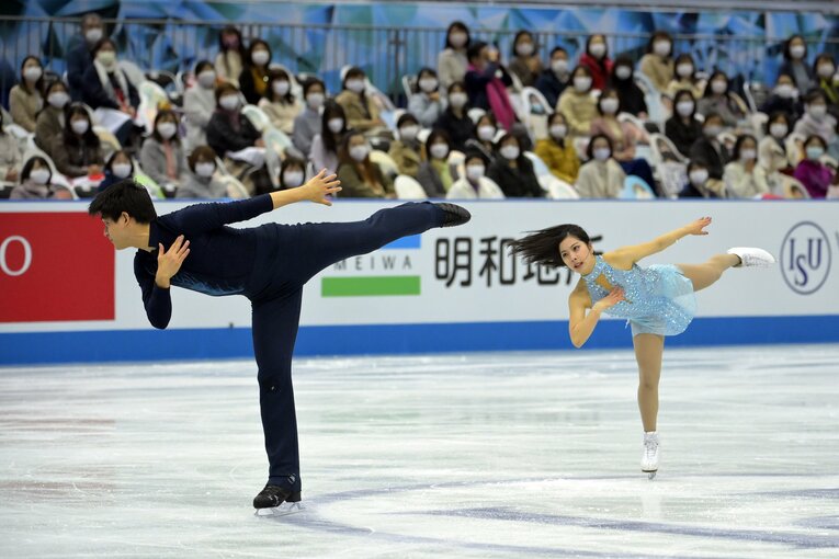 ペアの三浦＆木原組（国別対抗戦　SP）　(C)Getty Images