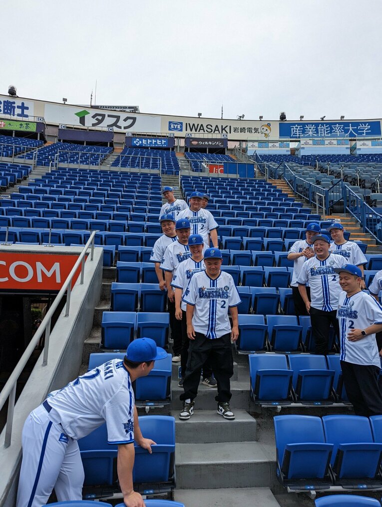 加入する前に「見せてくれ」とお願いし、動きを確認する牧　©Yu Saito