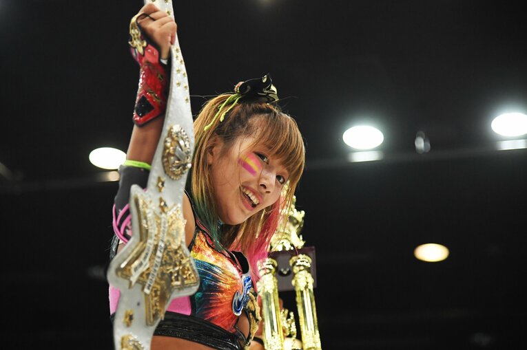 現在2冠を保持しているウナギ・サヤカ