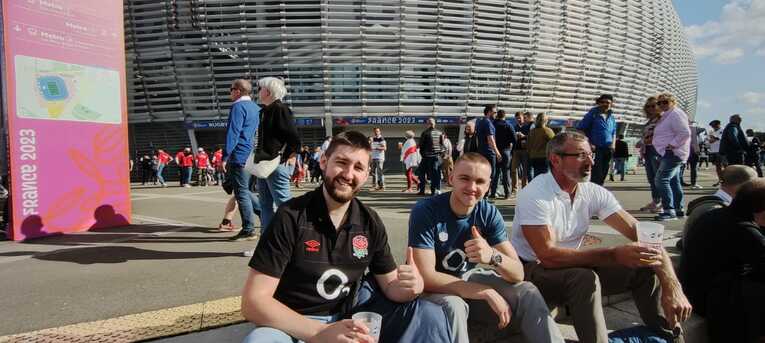 イングランド人サポ　©Hiroaki Sawada