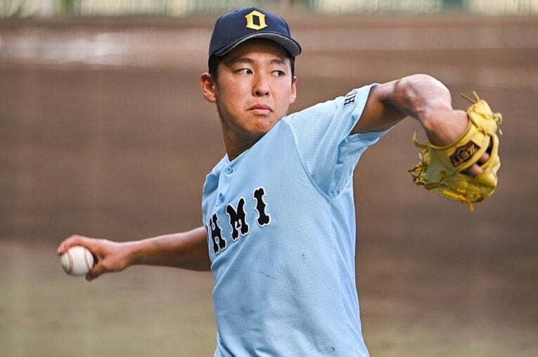 今年の夏の甲子園、山田陽翔（近江）と浅野翔吾（高松商）の対決。全4打席の舞台裏を山田本人に聞いた ／ photograph by NumberWeb編集部
