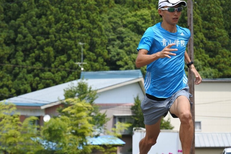 二軍寮時代に培った自律心を武器に、自分の実力をあげていった青学時代の田村さん／本人提供