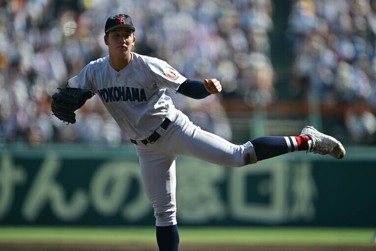 【名シーン】甲子園名試合…横浜vs県岐阜商の現地カット　©Hideki Sugiyama
