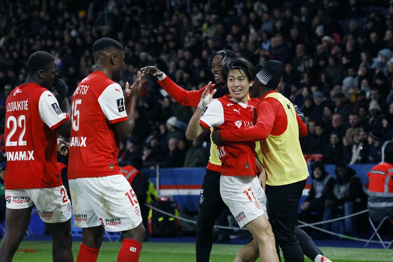 【PSG戦、敬斗と純也の会心ゴール写真／全6枚】©Daisuke Nakashima